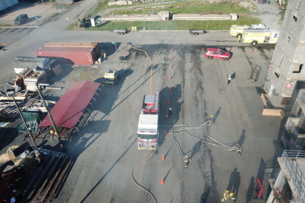 Henrico Fire Live Burn