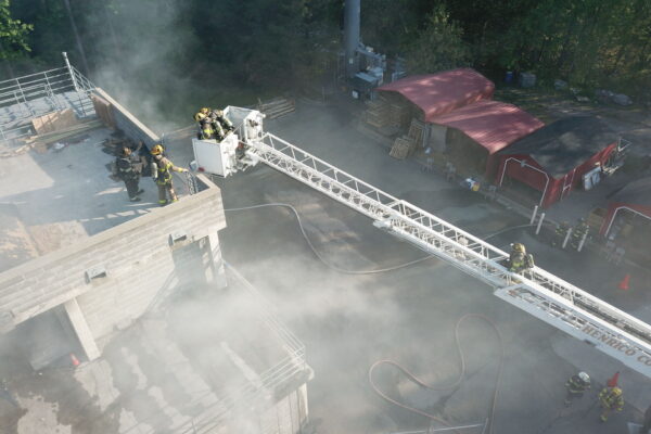 Henrico Fire Live Burn