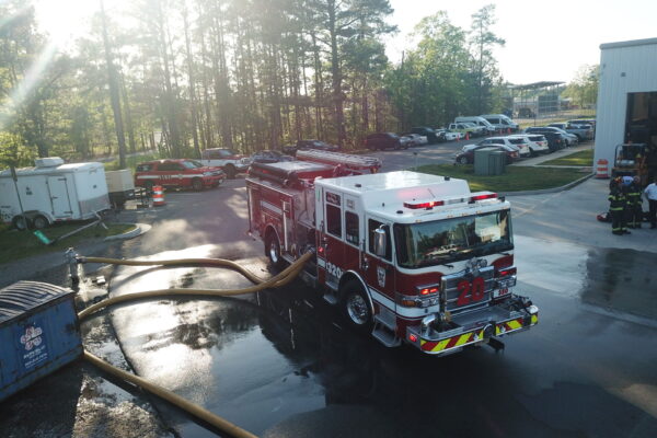 Henrico Fire Live Burn