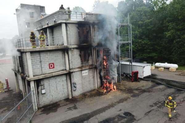 Henrico Fire Live Burn